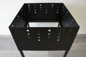 Box - hrabací koš na zboží - celokovový - 4