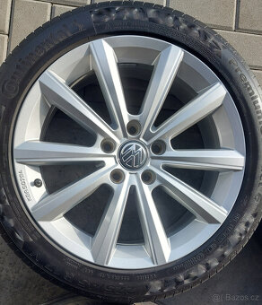 Originální alu kola VW Merano 7Jx17 ET45 + 225/45 R17 - 4