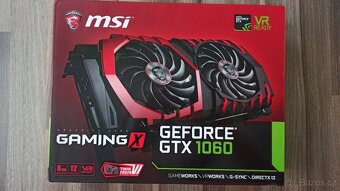 Grafická karta GeForce GTX 1060 6gb - 4