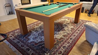 Kulečník pool COMPACT DINNER 6ft + krycí deska + vložka - 4