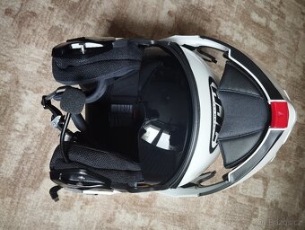 Výklopná helma HJC C91N Solid pearl white - 4