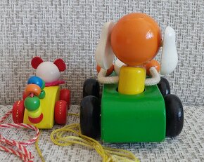 Tahací dřevěná zvířátka - 4