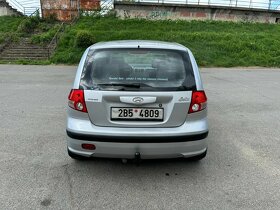 Hyundai Getz 1,4i 60KW, MANUÁL, TAŽNÉ, EL. OKNA, ČR - 4