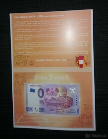 bankovky Marie Terezie a Franz Joseph I. v UNC sběratelském - 4