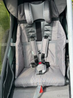 Vozík za kolo/kočár Qeridoo Kidgo PRO 1, skládací - 4