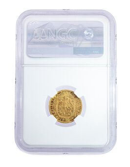 Svatováclavský dukát 1926, certifikace NGC MS 65 - 4