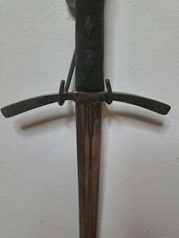 Středověký meč Fleur De Lis - 4