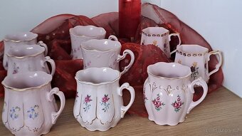 Bucláky z růžového porcelánu - 4