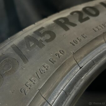Letní pneu 255/45 R20 105H XL Continental 5mm - 4