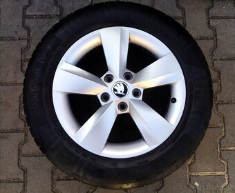 Alu kola originál Škoda Karoq, VW T-Roc 5x112 R16 - 4