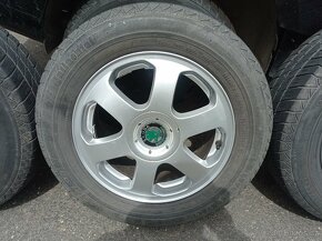Prodám ALU kola Škoda Octavia 1, 15" originální - 4
