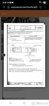 Bordlampe Luftwaffe svetlo z kokpitu - 4