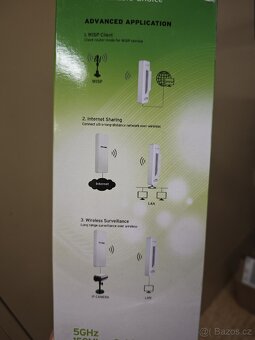 5ks použitých wifi antén TP-Link 5GHz (AP) - 4