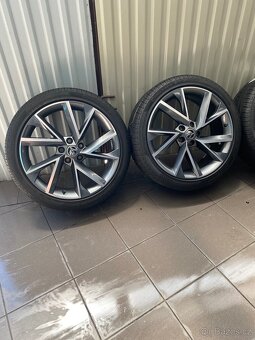 Alu Kola 19” Škoda Superb včetně pneu 235/40R19 - 4