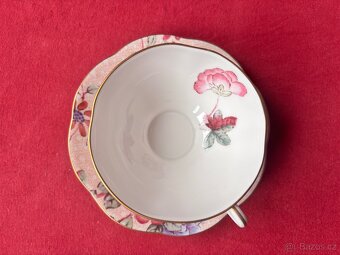 Wedgwood Cuckoo šálek a podšálek 0,18l růžový - 4