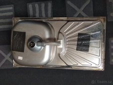 Nerezový dřez 78 x 43,5. - 4