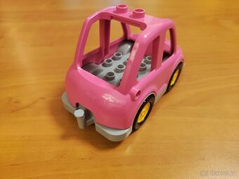 Lego duplo - růžové auto - 4