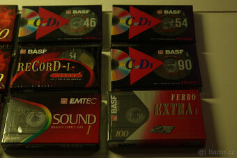 Audiokazety značek TDK, Basf, Philips, Sony, Raks - 4