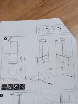 Koupelnový nábytek s umyvadlem Kolo Nova pro - nový - 4