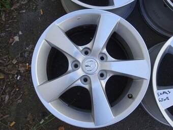 Alu disky origo Mazda,Kia, 16", 5x114.3, ET 52,5, šíře 6,5J - 4