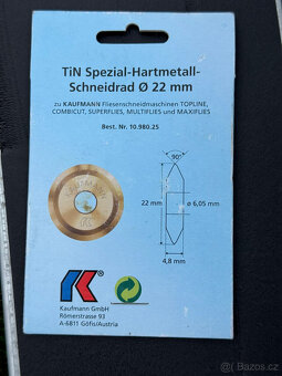 ŘEZAČKA NA OBKLADY A DLAŽBU Kaufmann Topline PRO 1550 - 4