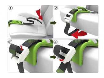 Těhotenský bezpečnostní pás InSafe – 2× TOP STAV - 4