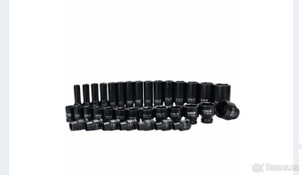 SADA NÁRAZOVÝCH NÁSTAVCŮ S HLUBOKÝMI NÁSTRČNÝMI KLÍČI 1/2"  - 4