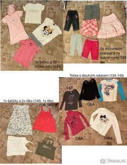 Prodám oblečení (134-164) - 4