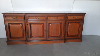 Rustikální dřevěná komoda masive - 4