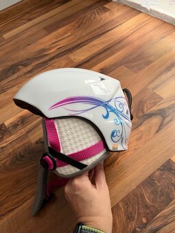 Dětské lyžáky, lyžařská helma + brýle - 4