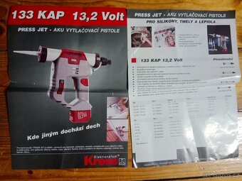 KRESS -vytlacovací pistole -lis - 4