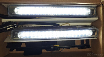 Světla pro denní svícení DRL + dyn.bl.12/24V. - 4