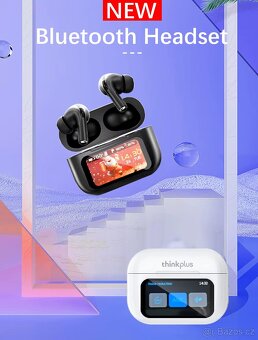 Bezdrátová Bluetooth sluchátka Lenovo Thinkplus ANC LED ovlá - 4
