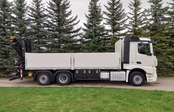 Mercedes-Benz Actros 2643-6x2-Valník+HR-HIAB X-HIPRO 232 E-3 - 4