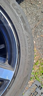 Pneu na alu. diskách 215/55 R 17 - 4