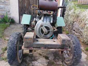 Malotraktor domácí výroby - 4