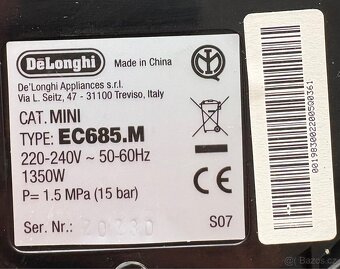 Kávovar Delonghi EC685.M - 4
