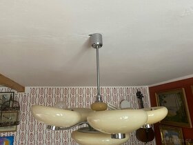 Starý Chromovany lustr Halabala,funkcionalismus - 4