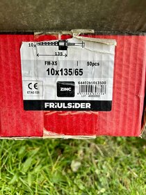 Talířové hmoždinky, Hmoždinka rámová, Fasádní talíř, Zátky - 4