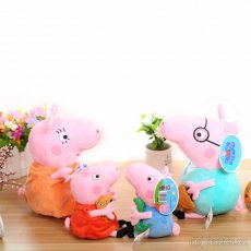 PLYŠÁK RODINA 4 KS PRASÁTKO PEPINA - 4