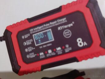 Inteligentní impulzní autonabíječka 12V, 8A, nová. - 4