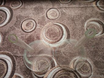 2x Skleněný trychtýř, nálevka, rozměr 28 cm x 15.5 cm - 4