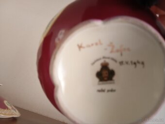 Porcelanová dóza s víkem - 4