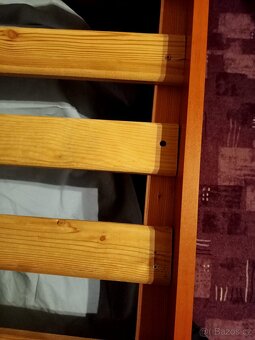 Postel 90x220 cm (bez matrace) - 4