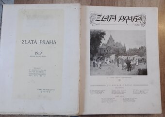 kniha Zlatá Praha - 1919 - 4