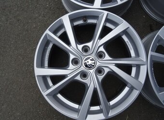 Alu disky na Škoda 16", 5x112, ET 46, šířka 6,5J - 4