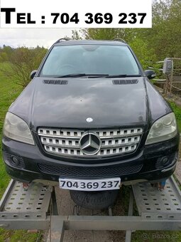 // Mercedes ML 320 cdi, w164, 165kw, 2006 //DÍLY - 4