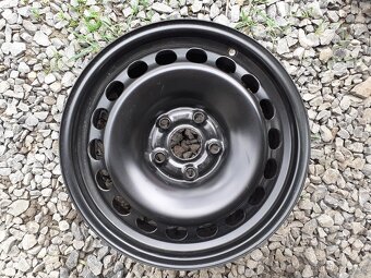 originál VW ocelový disk 6,5Jx16H2 ET42, rozteč 5x112 - 4
