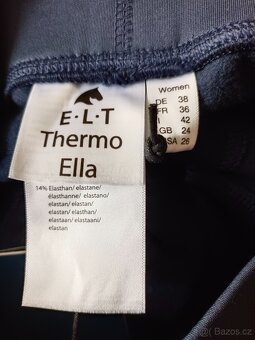 Nové dámské zimní jezdecké legíny ELT, 38 - 4