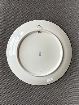 Míšeň Meissen Agitační socialistický talíř 26 cm - 4